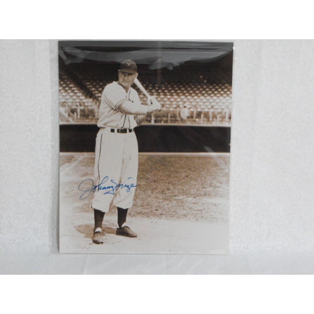 Johnny Mize NY Yankees 8x10 Photo Signed Autographed